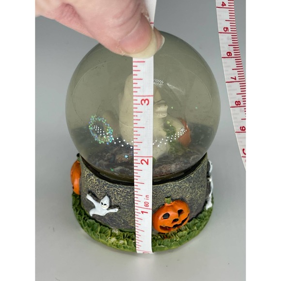 Pre-owned EUC Greenbrier Small Halloween Glitter Snow Globe Ghosts & pumpkins - Picture 8 of 8